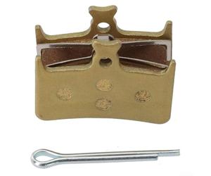 Metal Disc Brake Pads, For Hope techs 3 M4 E4, All-Metal Bicycle Braking System, For Racing And Mountain Bikes, Gold Finish