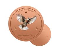 Metal Disk for Bird Bath Water Purification Plate