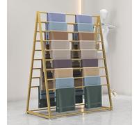 Metal Display Stand for Scarves, Shawls, and Accessories - Freestanding Organization Solution for Retail and Home Use