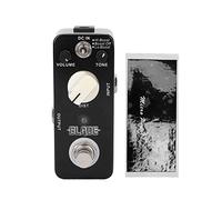 Metal Distortion Micro Pedal with 3 Modes, Black Compact High Gain Guitar Effect - True Bypass, Versatile Tone Control for Electric Guitarists