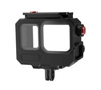 Metal Dive Housing Compatible with Insta360 AcePro2 Action Camera,Waterproof up to 80m,Dive Case Shell for Ace Pro 2 Action Camera (Universal Dual - Card Version)