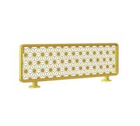 Metal Divider Panel for Dining Areas Privacy Screen for Desks Countertops and Half Walls in Restaurants Offices and Hotels 90x30cm/35.4x11.8in