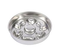 Metal Dog Bowl for Slow Eating, Stainless Steel Dog Bowl for Slow Eating, Slow Feeding Bowl for Dogs, Slow Feeding Bowl for Pets Stainless Steel for Dogs or Cats, Slow Feeder Bowl