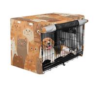 Metal Dog Crate Covers Pet Privacy Cover Roller Shades Cats Doodle