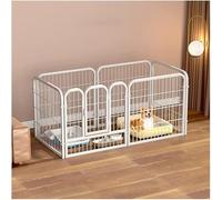 Metal Dog Crate, Dog Panel, Pet Playpen Puppy Play Pen, For Small/Large Dogs Exercise Crate Cage For Indoor Outdoor