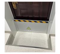 Metal Door Draft Stopper Outside Mouse Stopper, Reusable Aluminum Mice Seal Strip Rodent Proof with Complete Fittings, Power Plants/Substations/Grain Depots Anti Rat Baffle(H 40cm/16in,L 1ft/30cm)