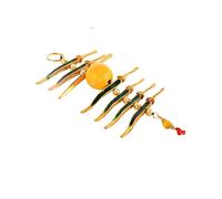 Metal Door Hanging Nimbu Mirchi Charm, Evil Eye Protector, Buri Nazar Battu, Good Luck Charm Protection from Negativity Interior Home, Office Wall Hanging Showpiece (1)