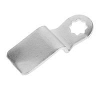Metal Door Latch Strike Plate Silver for Electrical Cabinet Iron