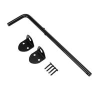 Metal Door Latches - 30cm Length Locking Handle,Heavy Duty Door Drop Rod Hardware - For Doors Pools Trailers Farms Child Safety Replacement Boats