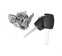 Metal Door Lock Cylinder Left Front For Ford for c-max Metal | Front left position, includes 2 keys, perfect factory match, easy DIY install, for durable metal build