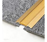 Metal Door Threshold Floor Transition Strip with mounting Holes Non-Slip Design for Carpet Wood Tile Vinyl Flooring Gaps(4,1PCS 90cm/3ft)