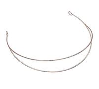 Metal Double Layer Headbands Row Wire Headband for Womens Wedding Hair Band Elastic Metal Hairband for Girls Headband Base Thick