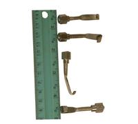 Metal Doumbek Clamps, Out Tun, Long, 4 pk
