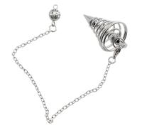 Metal Dowsing Pendulum for Divination and Energy Sensing, Copper Spiral Cone with Electroplated Finish, 41.5 mm × 21 mm, 11 g