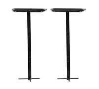 Metal Dragon Fruit Trellis for Climbing Plants, Heavy Duty Vertical Garden Support Frame, Weather Resistant Plant Cage Stake for Outdoor Vine Growing, Black,(2pcs)