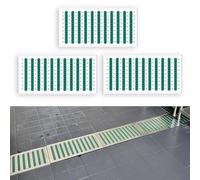 Metal Drain Grate 3 PCS, 68.5 inch Heavy Duty Stainless Steel Channel Drain Cover for Floor Drainage