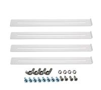 Metal Drawer Holder - Heavy Duty Sliding Brackets Set 34 X 3 X 1 Cm, Quick Release Hardware, 330G Reinforcement Kit, Cabinet Repair Solution, Cabinet Fixing Components