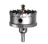 Metal Drill Bits, Hole Saw Carbide 12~200mm Dia for Stainless Steel with Arbor, TCT Cutter Bit for, Wood(75mm)