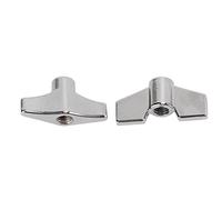 Metal Drum Accessories Cymbal Stand, Replacement accessories Drum Set Fixed Nuts T Type Stand Nut Washer Replacement Percussion