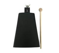 Metal Drum Cowbell 7/Inch Jazz Drum Cowbell Metal Steel Cattlebell Personalized Cow Bell Drums Percussion Instruments For instrument beginners or competition spectators