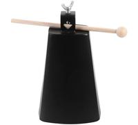 Metal Drum Cowbell Cowbell Teaching Aids 7 Inch Metal Percussion Instrument For Sporting Events Party Cheering Noise Maker For instrument beginners or competition spectators