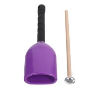 Metal Drum Cowbell Long Handle Handheld Cow Bell Cowbell With Stick Holder Noise Maker For Children Music Bells Sporting Events For instrument beginners or competition spectators