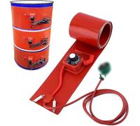 Metal Drum Heater for 53/55 Gallon - 110V/220V Silicone Barrel Heater Pad with Adjustable Thermostat