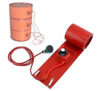 Metal Drum Pail Heater for 120V/220V Honey Oil Barrel Silicone Pail Heater, Drum Electric Heat Wrap Hot Heating Pad - Adjustable Thermostat Barrel Heater Practical 200L 174 * 25CM