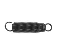 Metal Drum Pedal Parts Drum Tension Spring for Drummers Black | Carbon Steel Build, Hook Spring Tensioner Included, for Drum Pedal and Bass Drum Pedal Replacement Use