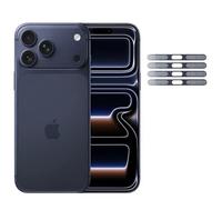 Metal Dustproof Net for iPhone 17 Pro Max, Earpiece Speaker Hole Anti-dust Mesh Protector Only fit for iPhone 17 Pro Max 6.9 inch - Deep Blue 4 Pcs