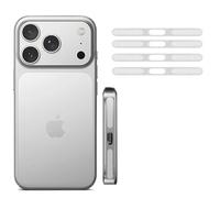 Metal Dustproof Net for iPhone 17 Pro Max, Earpiece Speaker Hole Anti-dust Mesh Protector Only fit for iPhone 17 Pro Max 6.9 inch - Silver 4 Pcs