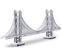 Metal Earth 1001 Golden Gate Bridge 19 Pieces 3D Metal Kit Silver Edition