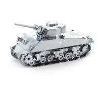 Sherman Tank Metal Earth 3D Laser Cut Miniature Model Kit 2 sheets