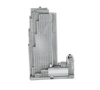 Metal Earth 30 Rockefeller Plaza Fascinations 3D Sheet Metal Model Kit MMS061