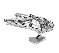 Metal Earth 3D Model Kit - 5061302 Iconx - Star Wars - Millennium Falcon - 10.8 x 7.62 x 6,99 cm - 2 pieces