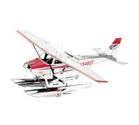 Cessna 182 Floatplane: Metal Earth 3D Laser Cut Miniature seaplane Kit
