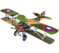 Metal Earth Color Spad S.XIII Biplane 3D metal Model + Tweezers 00245