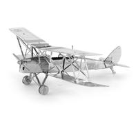 Metal Earth De Havilland Tiger Moth 3D metal Model + Tweezer 010664