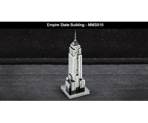 Metal Earth Empire State Building 3D metal Model + Tweezer 010107