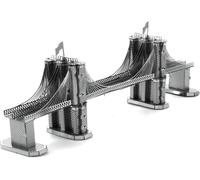 Metal Earth Fascinations MMS048-502572, Brooklyn Bridge, Construction Toy, 2 Me