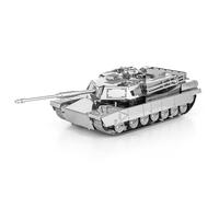 M1 Abrams Tank: Metal Earth 3D Laser Cut Miniature Model Kit 2 sheet