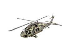 Metal Earth Black Hawk Helicopter Fascinations 3D Metal Model Kit Gift MMS461