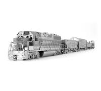 Metal Earth Freight Train Box Gift Set 3D metal Model + Tweezer 33717