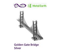 Metal Earth San Francisco Golden Gate Bridge 3D metal Model + Tweezers 010015