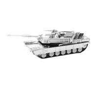 M1 Abrams Tank: Metal Earth 3D Laser Cut Miniature Model Kit 2 sheet
