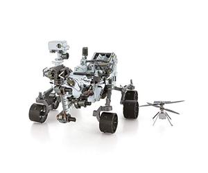 Metal Earth Mars Rover Perseverance and Ingenuity Helicopter 3D Laser Cut Mini