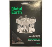 Metal Earth Merry Go Round 3D metal Model + Tweezers 10893