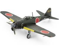 Metal Earth Mitsubishi Zero Color 3D Laser Cut Model + Tweezers 00122