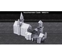 Metal Earth Neuschwanstein Castle 3D metal Model + Tweezer 010183