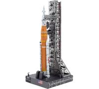 Metal Earth Premium 3.5 sheet Artemis Moon Rocket Model Kit + Tweezer 20193